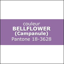 Couleur Bellflower PANTONE 18-3628