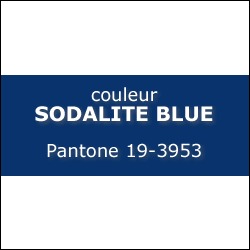 Couleur SODALITE BLUE Pantone 19-3953 Couleur SODALITE BLUE Pantone 19-3953