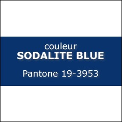 Couleur SODALITE BLUE Pantone 19-3953