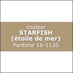 STARFISH Pantone 16-1120 STARFISH Pantone 16-1120