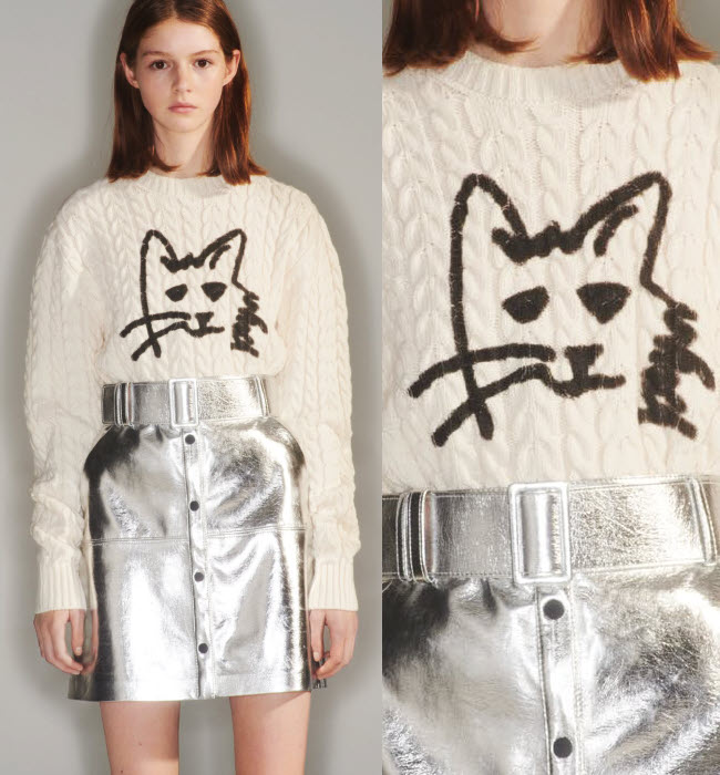 Idée mode : pull à motif MSGM Idée mode : pull à motif MSGM