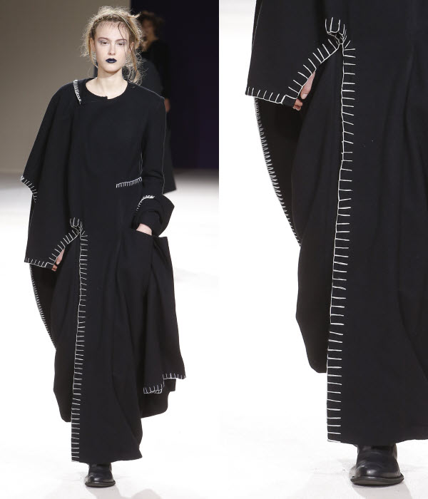 Idée mode : point de feston - Création 1912-Yohji YAMAMOTO Idée mode : point de feston - Création 1912-Yohji YAMAMOTO