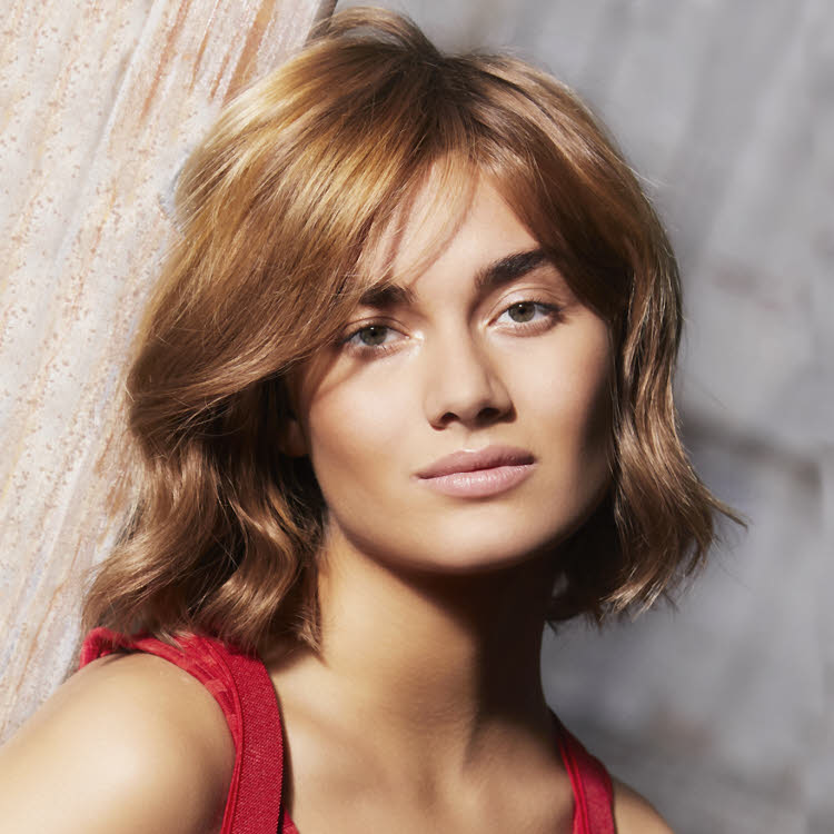 Coupe et coiffure pour cheveux mi-longs Fabio SALSA - Printemps-été 2020.