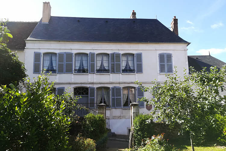 La maison où Colette est née à Saint-Sauveur-en-Puisaye © ABCfeminin.com.