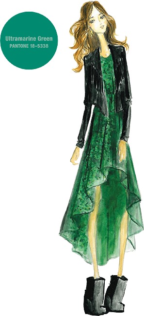 Couleur VERT OUTREMER (Ultramarine Green) par Pamella Protzel Scott pour Ella Moss Couleur VERT OUTREMER (Ultramarine Green) par Pamella Protzel Scott pour Ella Moss