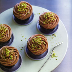 recette cupcakes pistaches et pépites de chocolat