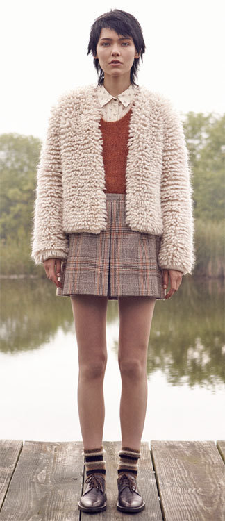 Motif écossais Club Monaco Motif écossais Club Monaco