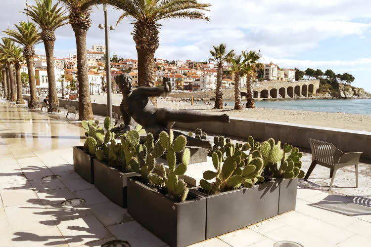 BANYULS-sur-Mer - 'L'air', sculpture d'Aristide Maillol © ABCfeminin.com. BANYULS-sur-Mer - 'L'air', sculpture d'Aristide Maillol © ABCfeminin.com.
