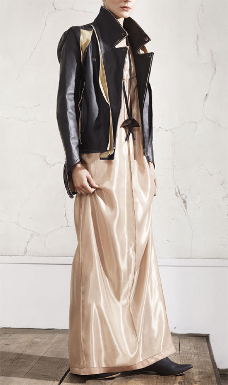 Robe et blouson de cuir Maison Martin Margiela chez H&M