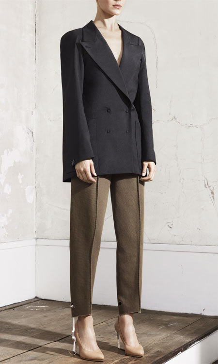Caban et pantalon Maison Martin Margiela chez H&M Caban et pantalon Maison Martin Margiela chez H&M