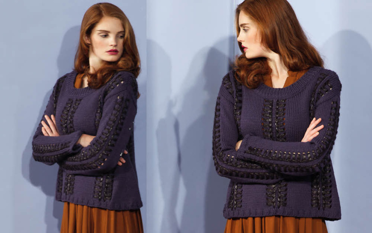 modele tricot ajoure gratuit