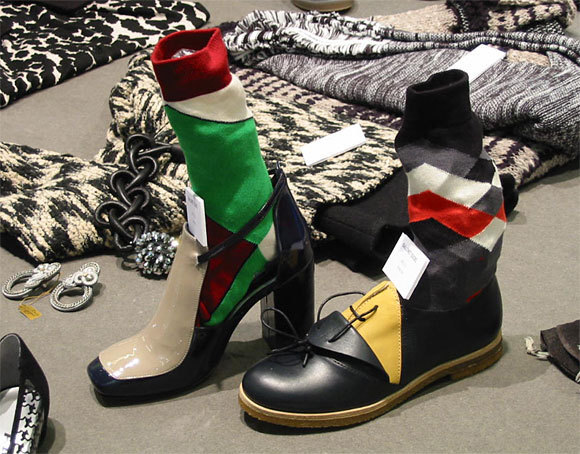 TENDANCE chaussures + chaussettes - collection automne-hiver 2013-2014