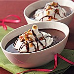 île flottante au chocolat et aux fruits de la passion - L. Rouvrais pour Splenda® île flottante au chocolat et aux fruits de la passion - L. Rouvrais pour Splenda®