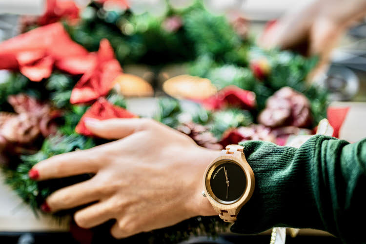 Montre en bois Jacinthe Nordic Wood. Montre en bois Jacinthe Nordic Wood.