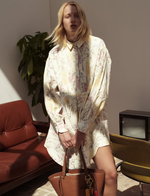 Tendance clé : la robe-chemisier - Look See by Chloé. Tendance clé : la robe-chemisier - Look See by Chloé.