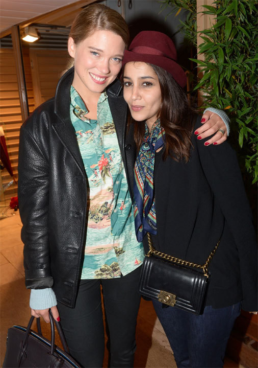 Léa Seydoux et Leila Bekhti au Festival de Cannes 2013