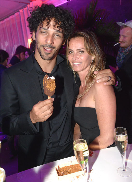 Tomer Sisley et Agathe de la Fontaine au 66ème Festival de Cannes