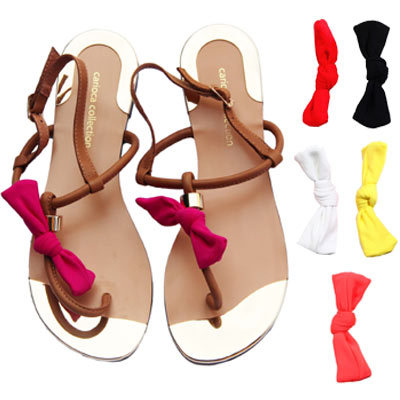 Sandales Carioca Collection à nœud coloré Sandales Carioca Collection à nœud coloré