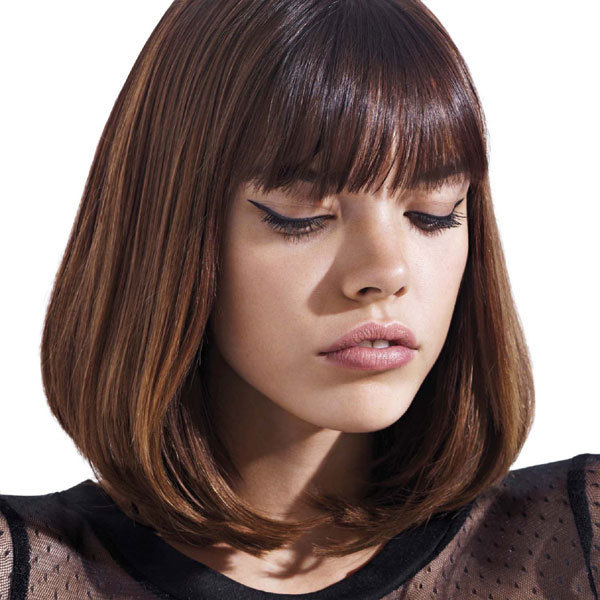 Coupe et coiffure printemps-été 2013 JEAN-LOUIS DAVID pour cheveux mi-longs
