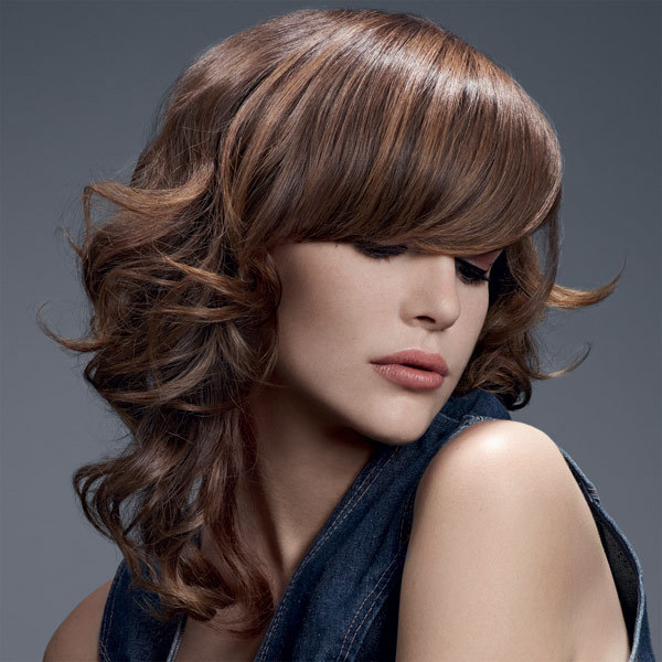 Coupe et coiffure automne-hiver 2012-2013 CAMILLE ALBANE pour cheveux longs