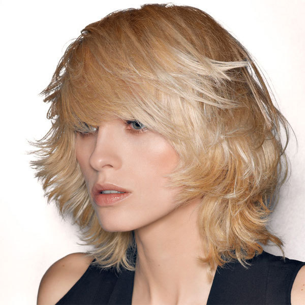 Coiffure SAINT ALGUE - cheveux mi-longs - automne-hiver 2011/2012