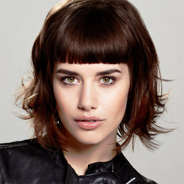 Coiffure HAIRCOIF - cheveux mi-longs - automne-hiver 2012/2013