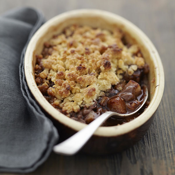 Zoom RECETTE Gratiné poire chocolat avec la pâte à tartiner Nutella