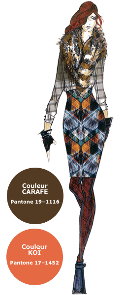 Couleur Pantone CARAFE - Création Nicole Miller Couleur Pantone CARAFE - Création Nicole Miller