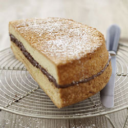 Souvenir du pays savoyard au Nutella, inspiré du gâteau de Savoie Souvenir du pays savoyard au Nutella, inspiré du gâteau de Savoie