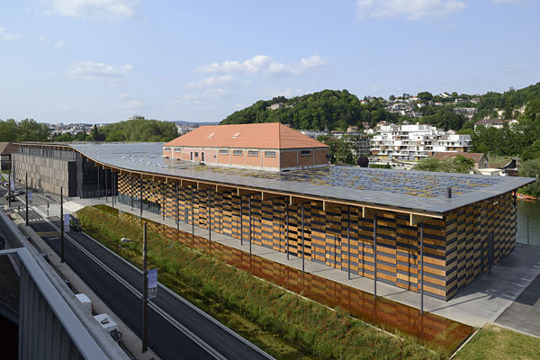 Frac Franche-Comté, Cité des arts, Besançon © Kengo Kuma & Associates / Archidev Frac Franche-Comté, Cité des arts, Besançon © Kengo Kuma & Associates / Archidev