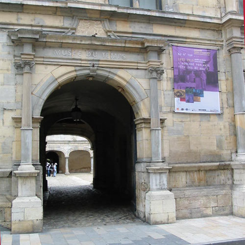 Besançon : le Musée du temps dans le palais Granvelle © D.R. Besançon : le Musée du temps dans le palais Granvelle © D.R.