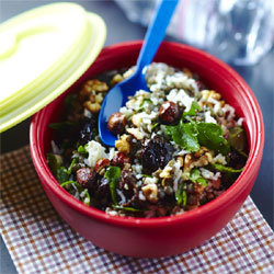 Recette pour lunch box de Yannick Alléno : salade 100% vitalité Recette pour lunch box de Yannick Alléno : salade 100% vitalité