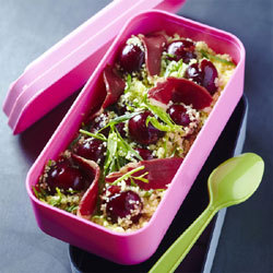 Recette pour lunch box de Yannick Alléno : Taboulé "punchy" Recette pour lunch box de Yannick Alléno : Taboulé "punchy"
