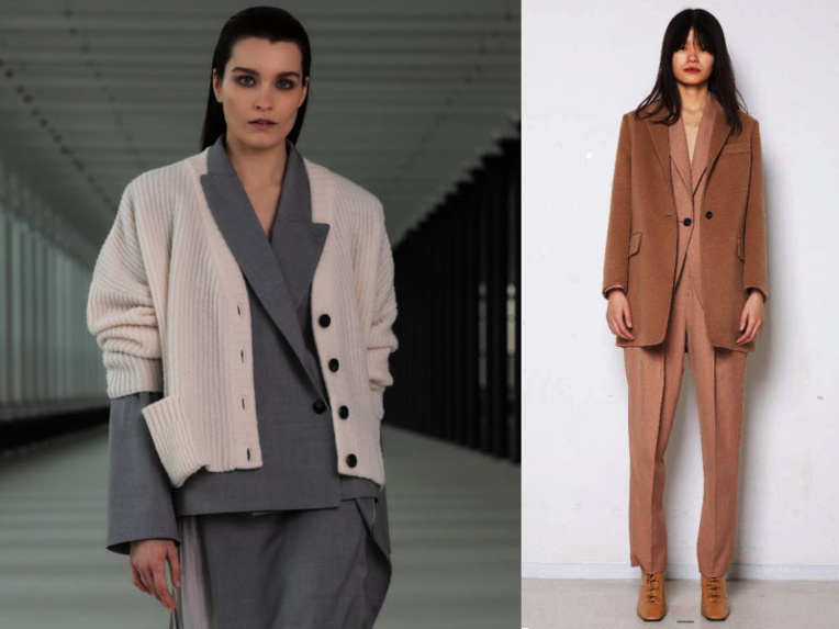 Tendance mode de l'automne-hiver 2021-2022 : les superpositions - Créations Néhéra et Icicle. Tendance mode de l'automne-hiver 2021-2022 : les superpositions - Créations Néhéra et Icicle.