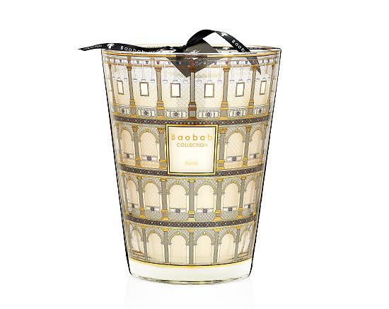 Maxi Bougie parfumée Roma de BAOBAB Collection. Maxi Bougie parfumée Roma de BAOBAB Collection.