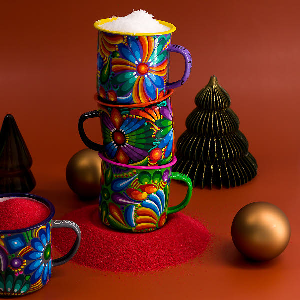 Mugs émaillés Equinox Ecuador Mugs émaillés Equinox Ecuador