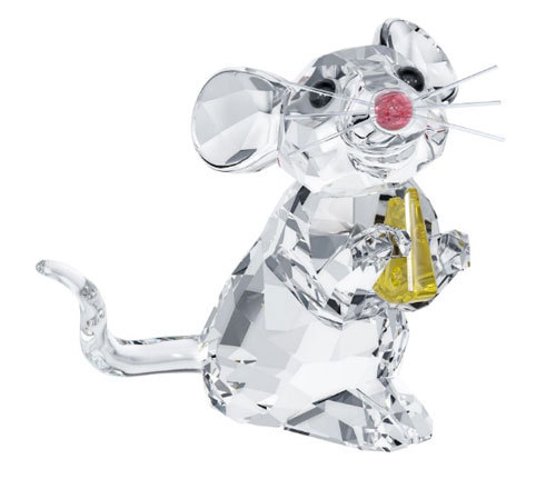 Idée cadeau de Noël FAUNE n° 8 - Souris SWAROVSKI