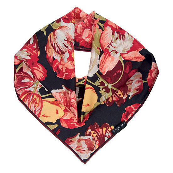 Idée cadeau de Noël FLEURS n° 21 - Foulard FRAAS