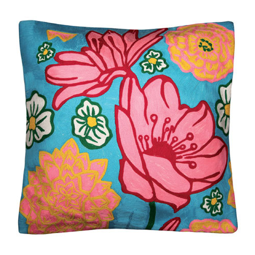 Idée cadeau de Noël FLEURS n° 24 - Coussin FRAGONARD