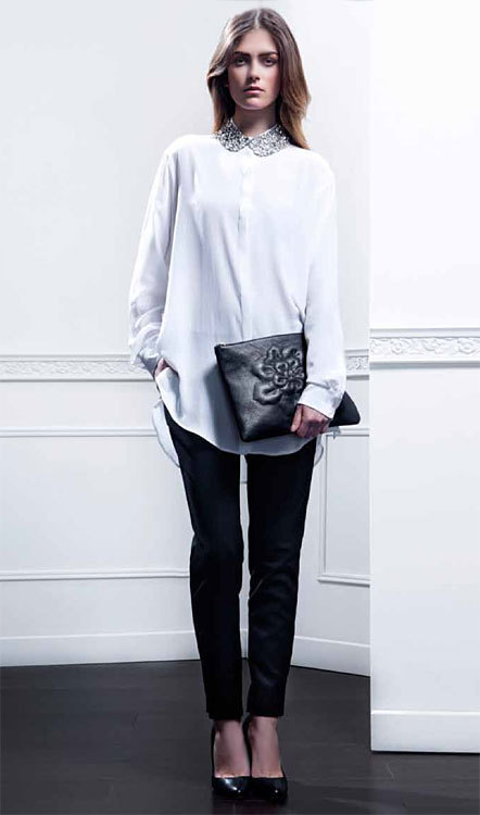 Noir & Blanc hiver 2014 - ANNE FONTAINE Noir & Blanc hiver 2014 - ANNE FONTAINE