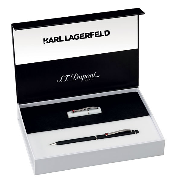 Noir & Blanc hiver 2014 - Karl LAGERFELD pour S.T. DUPONT