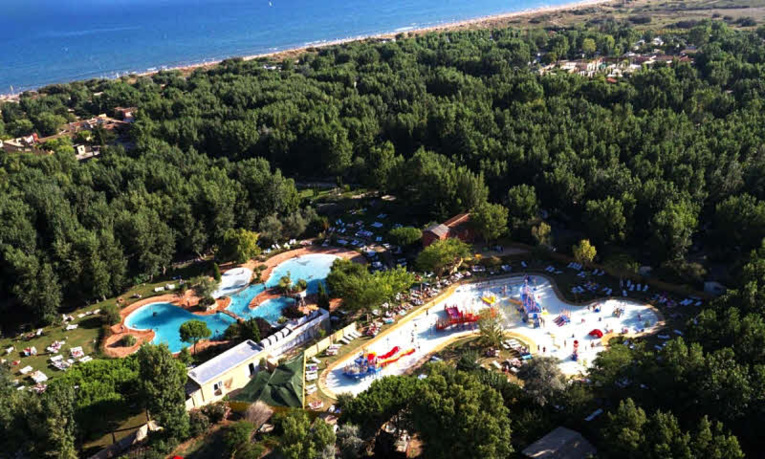 Camping Allcamps, Sérignan Plage, Languedoc-Rousillon. Camping Allcamps, Sérignan Plage, Languedoc-Rousillon.
