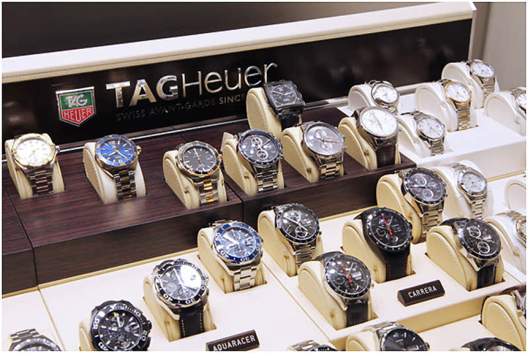 Collections de montres Tag Heuer.