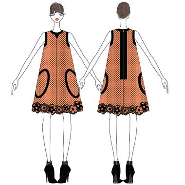 Robe Giles Deacon lavable en machine Robe Giles Deacon lavable en machine