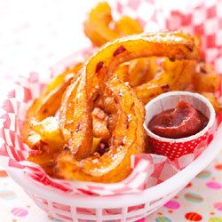 Churros au Jambon fumé et safran Churros au Jambon fumé et safran