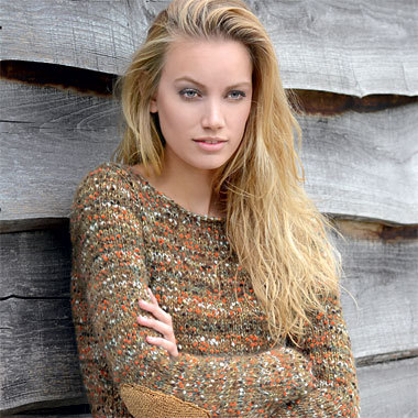 Tricot expliqué gratuit : pull jersey à coudières Tricot expliqué gratuit : pull jersey à coudières