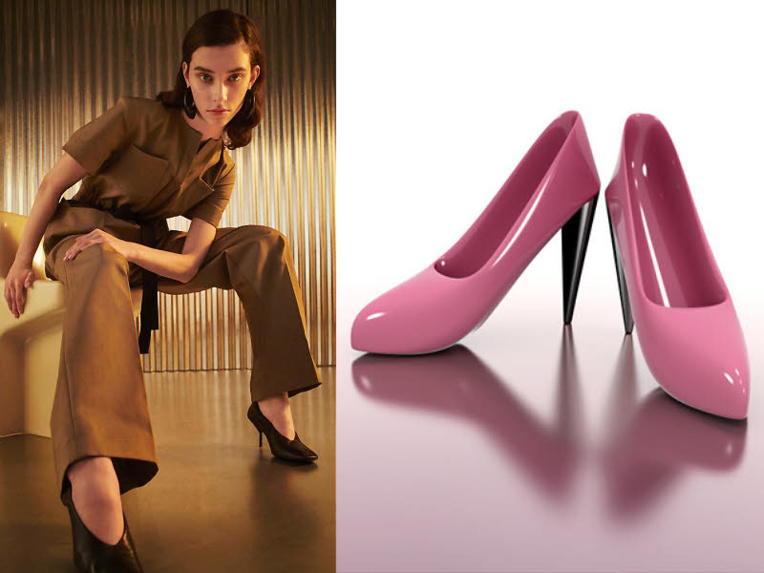 Babies pour femmes - A droite : Rabih Kayrouz SS 2022. Babies pour femmes - A droite : Rabih Kayrouz SS 2022.