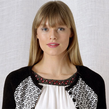 Tricot expliqué gratuit : gilet manches raglan Tricot expliqué gratuit : gilet manches raglan