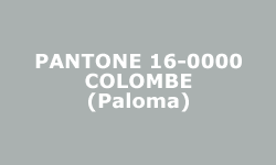 Couleur Colombe (Paloma) - Pantone®