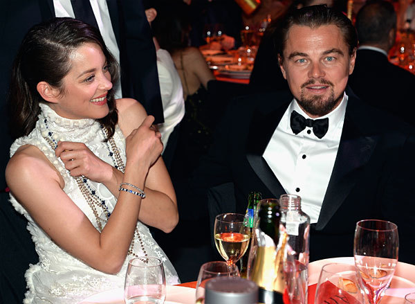 Leonardo di CAPRIO et Marion COTILLARD